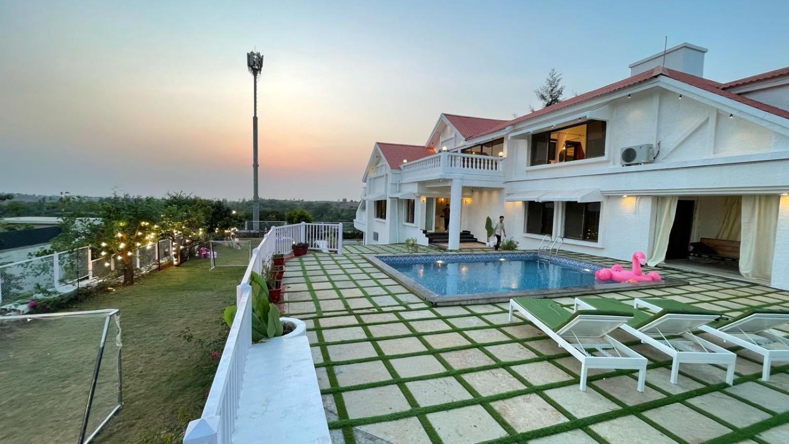 Ekostay Luxe - Casa Noah - Paddle Court & Sunset Point Lonavala Esterno foto
