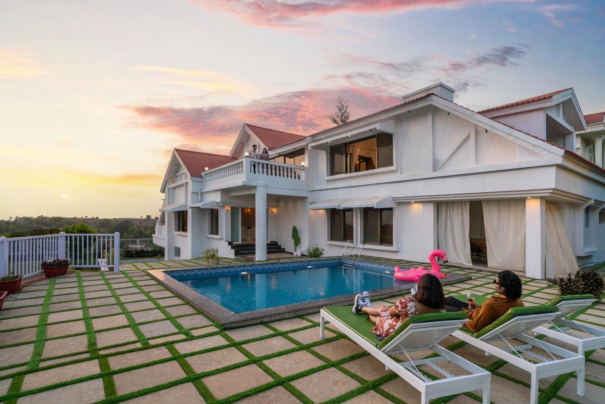 Ekostay Luxe - Casa Noah - Paddle Court & Sunset Point Lonavala Esterno foto